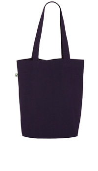 100% organic cotton thick jersey fabric bag available in lots of colours
