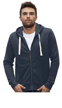 Organic cotton zip up hoodie from Stanley Stella